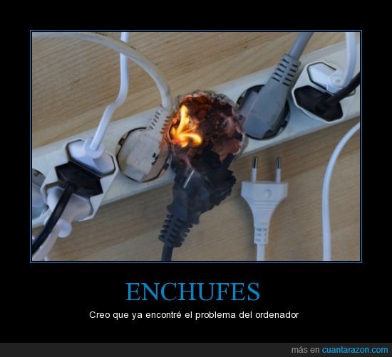 ordenador,cables,fuego,electricidad,desfigurado,enchufe